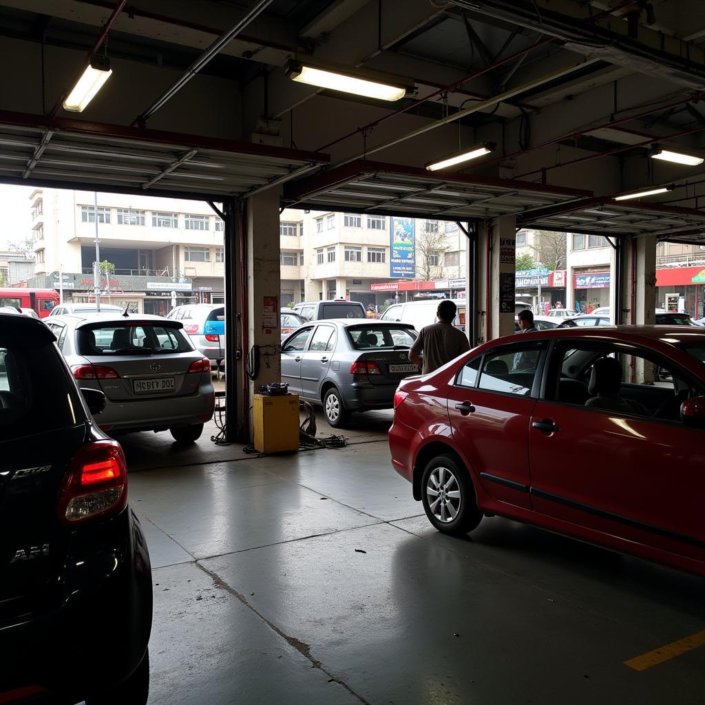 Car service center in India