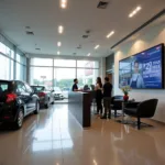 Car Service Center Reception