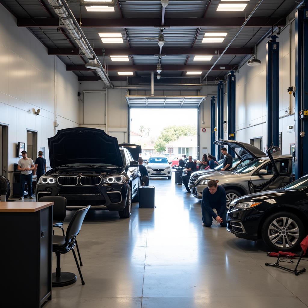 Car service center in San Diego 