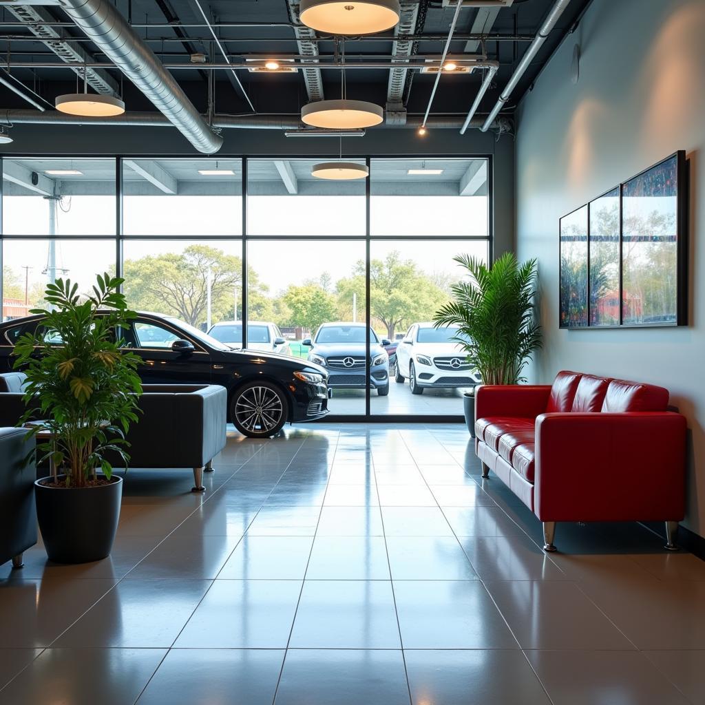 Car Service Center Waiting Area