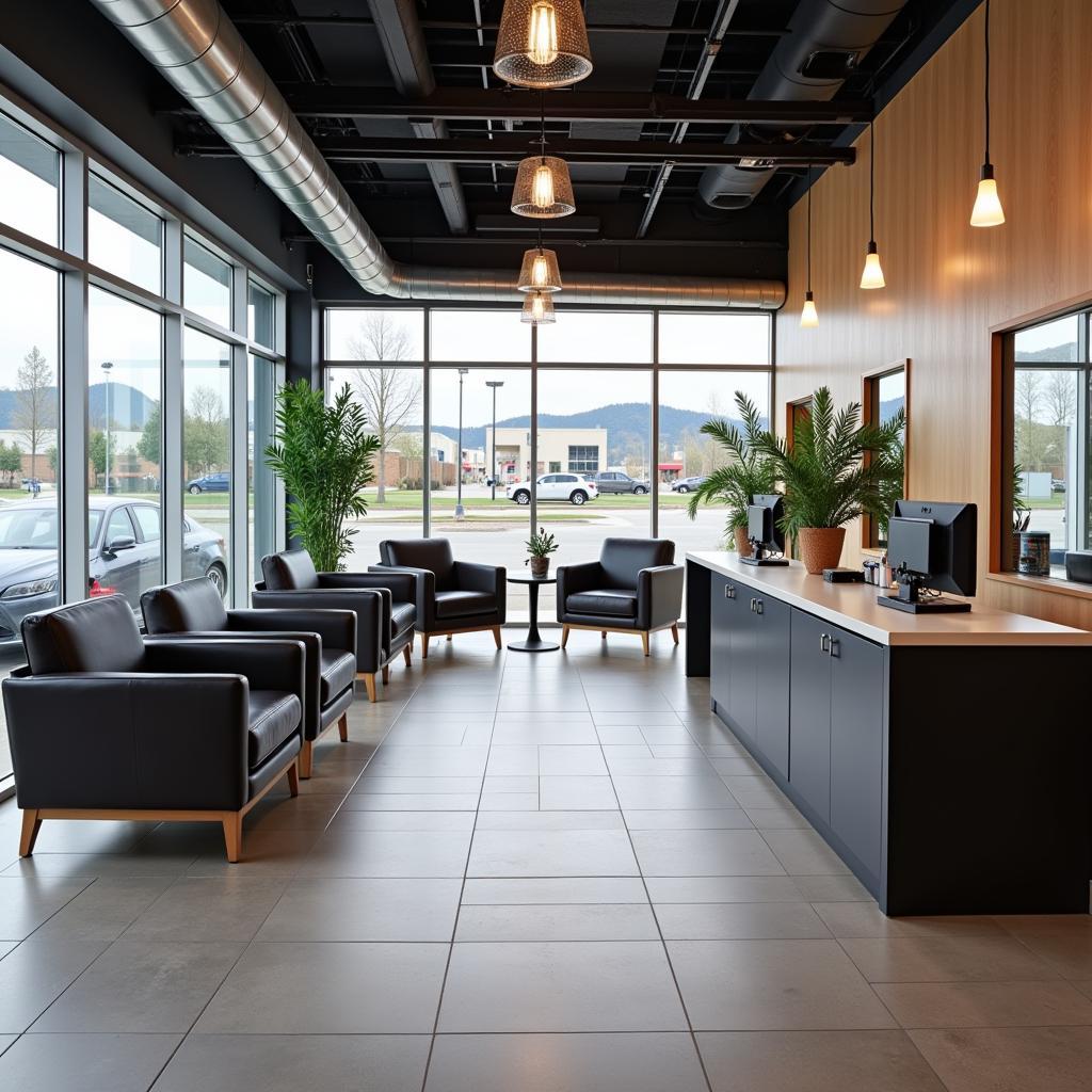 Car Service Center Waiting Area