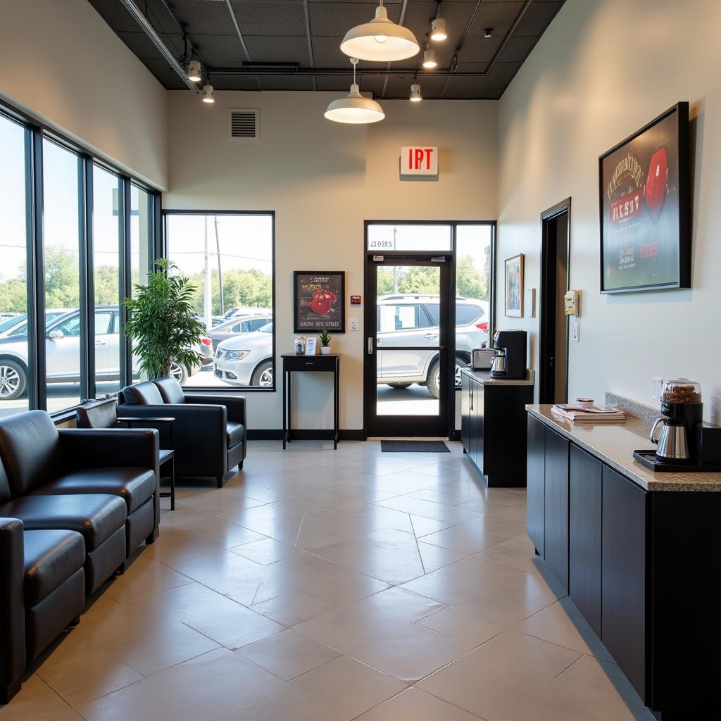 Car Service Center Waiting Area