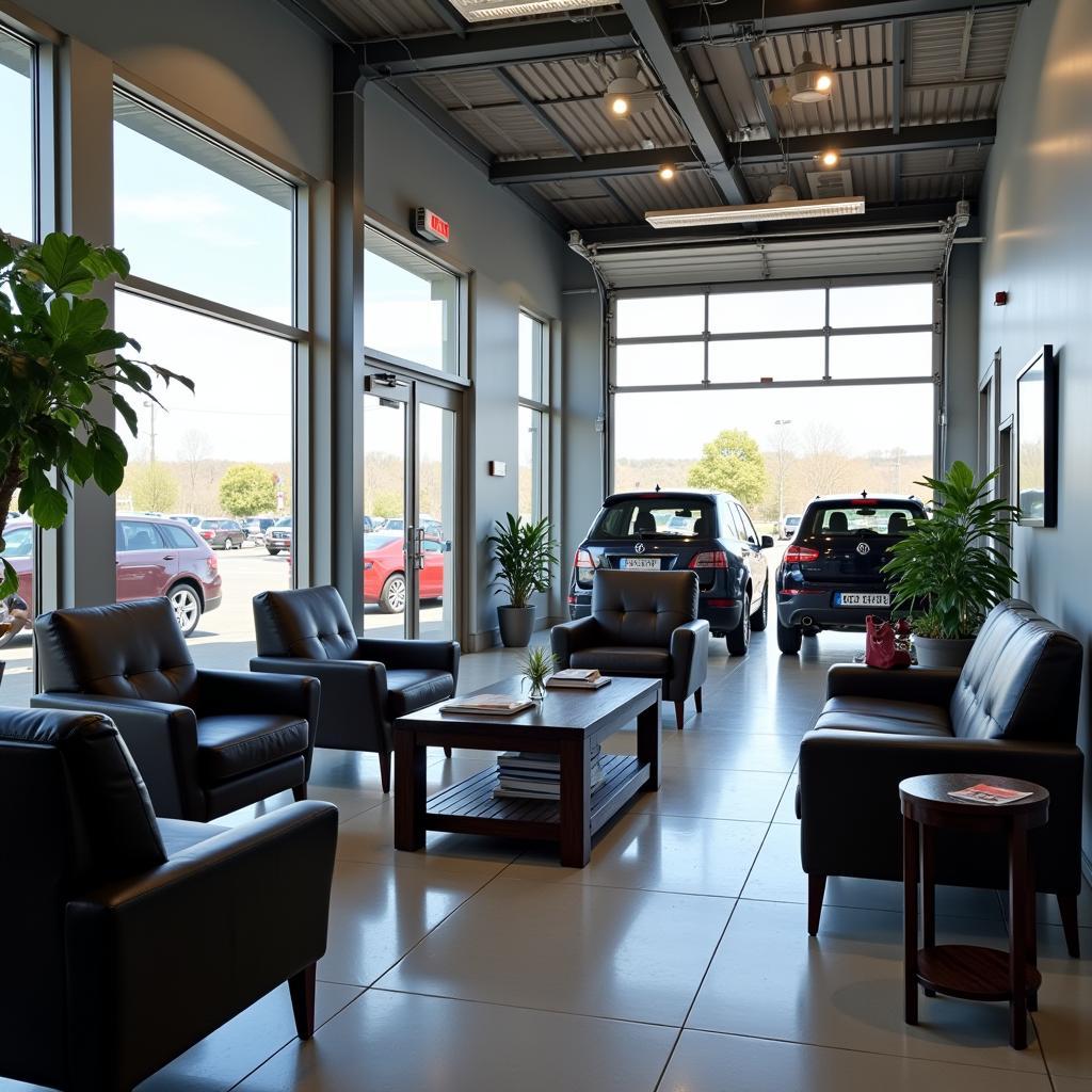 Car Service Center Waiting Area