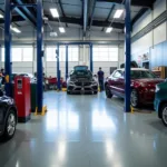 Car Service Centre Spalding - Garage Interior