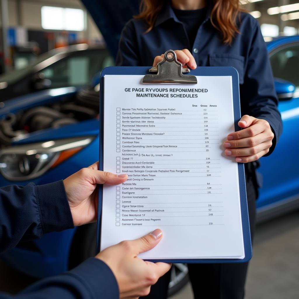 Car Service Checklist