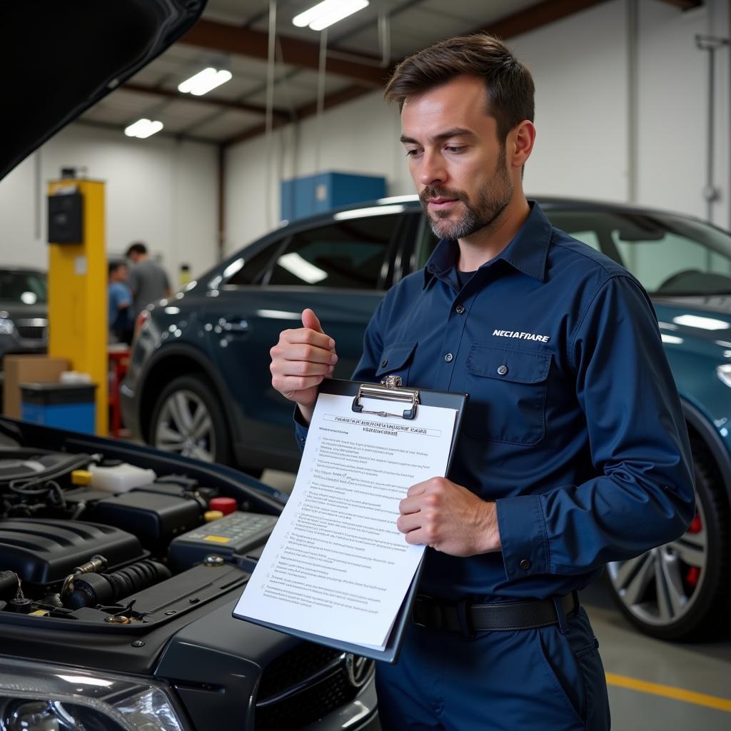 Car Service Checklist