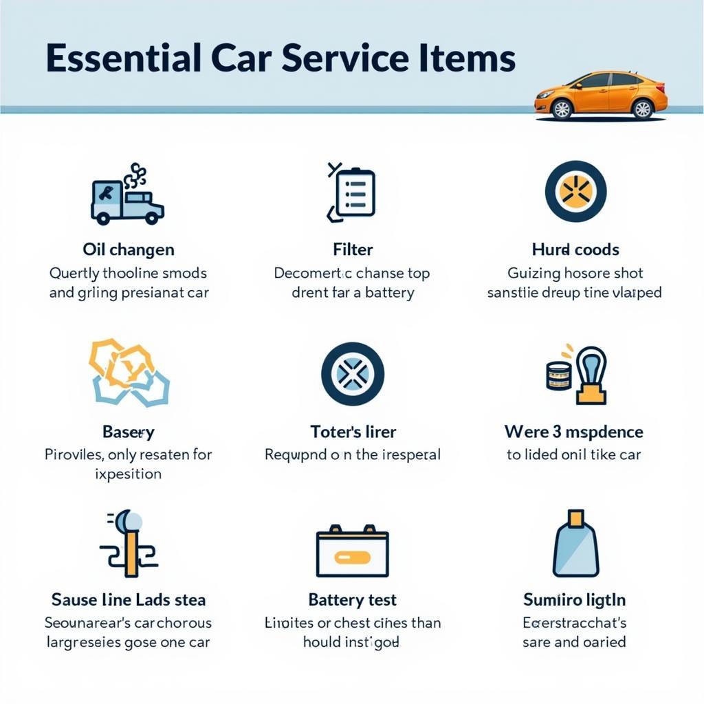 Car Service Checklist