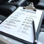 Car Service Checklist