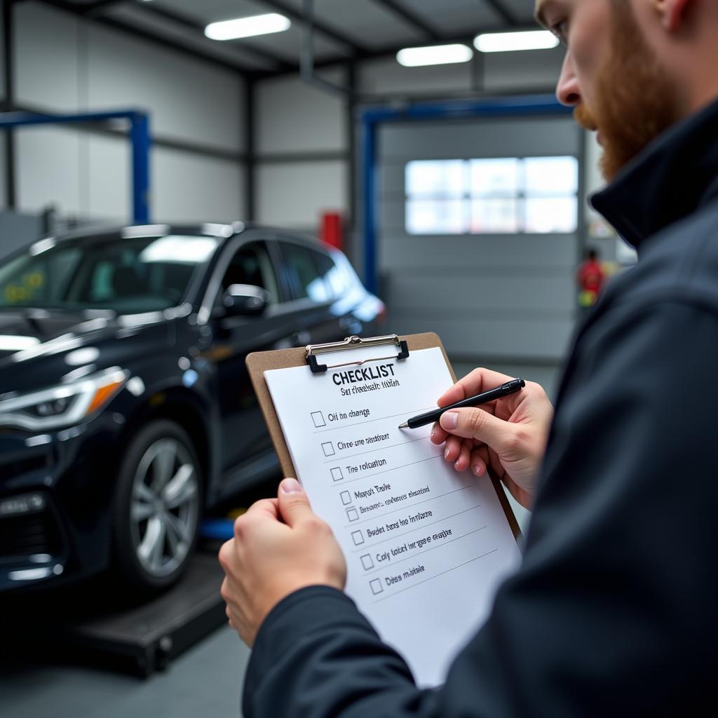  Car Service Checklist 