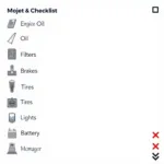 Car Service Checklist