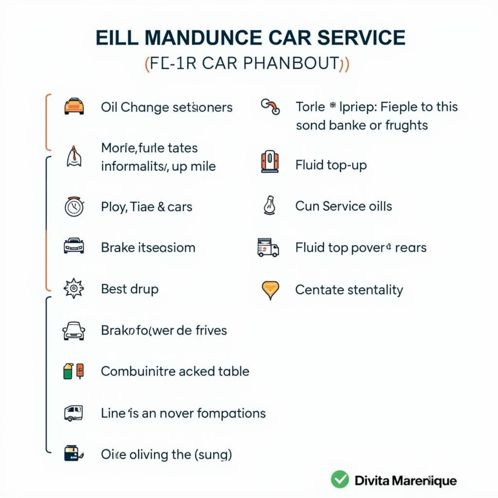 Car Service Checklist