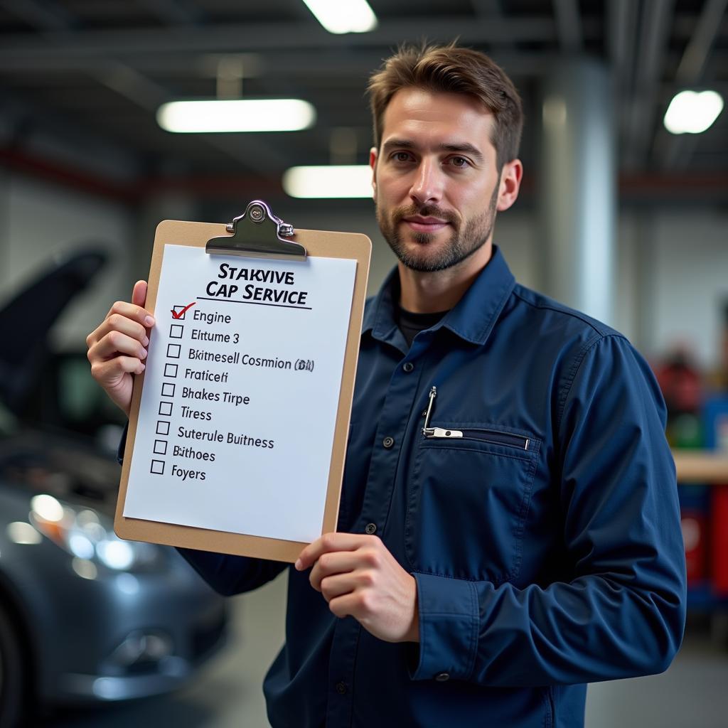 Car Service Checklist