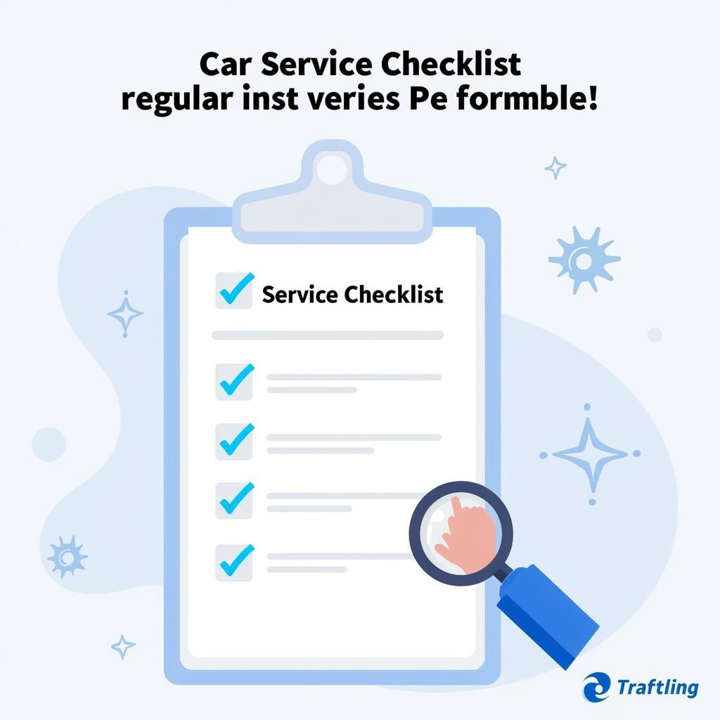 Car Service Checklist