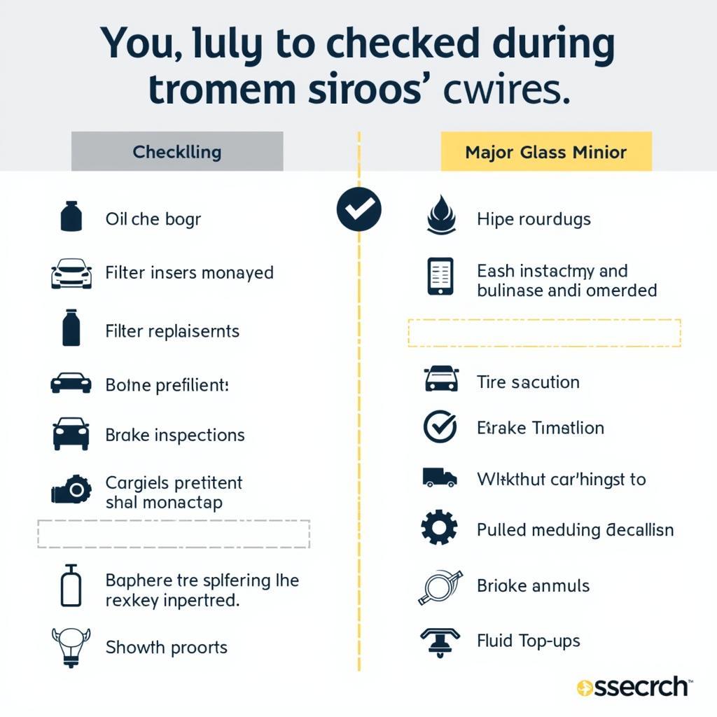 Essential Car Service Checklist