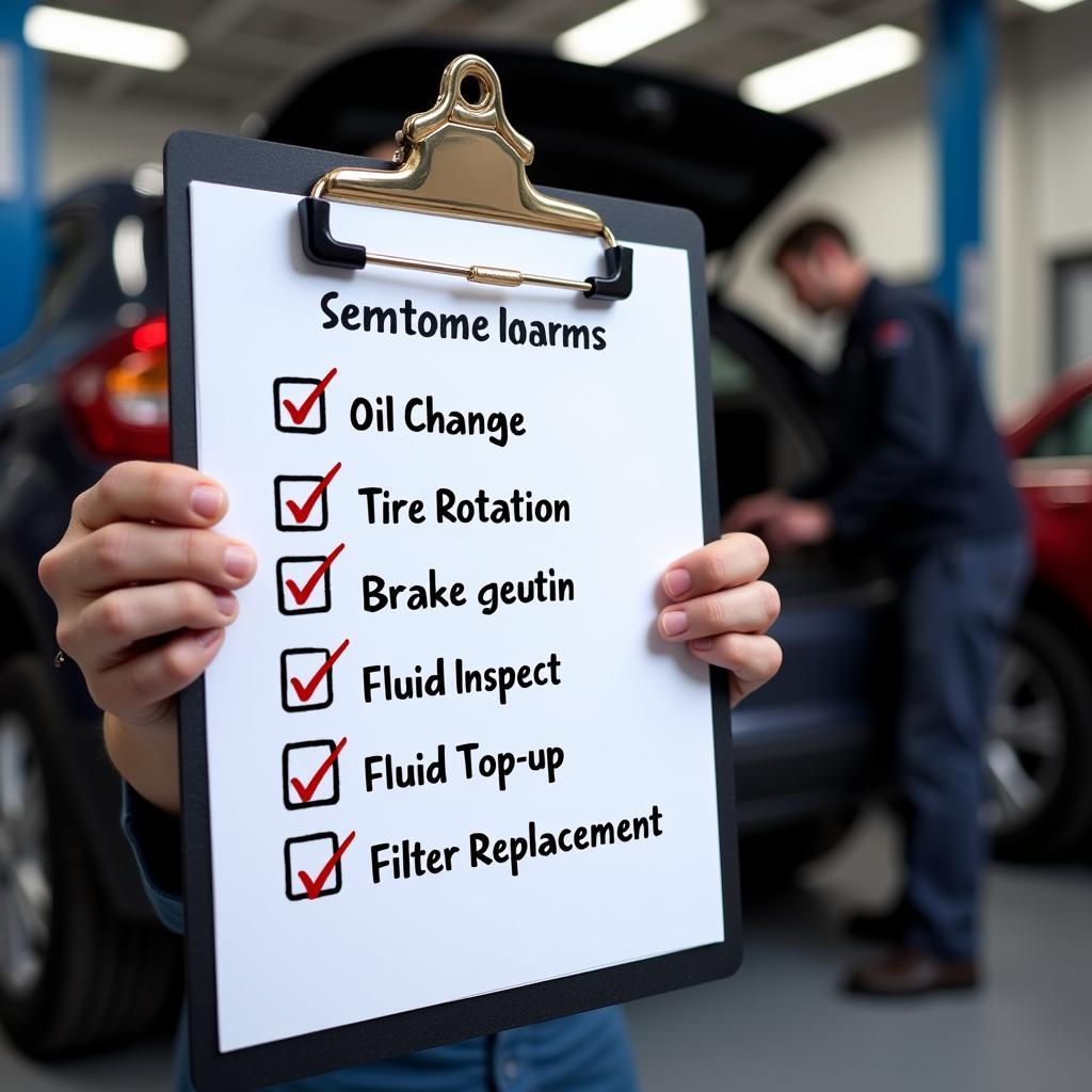 Car Service Checklist