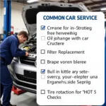 Car Service Checklist in Bath