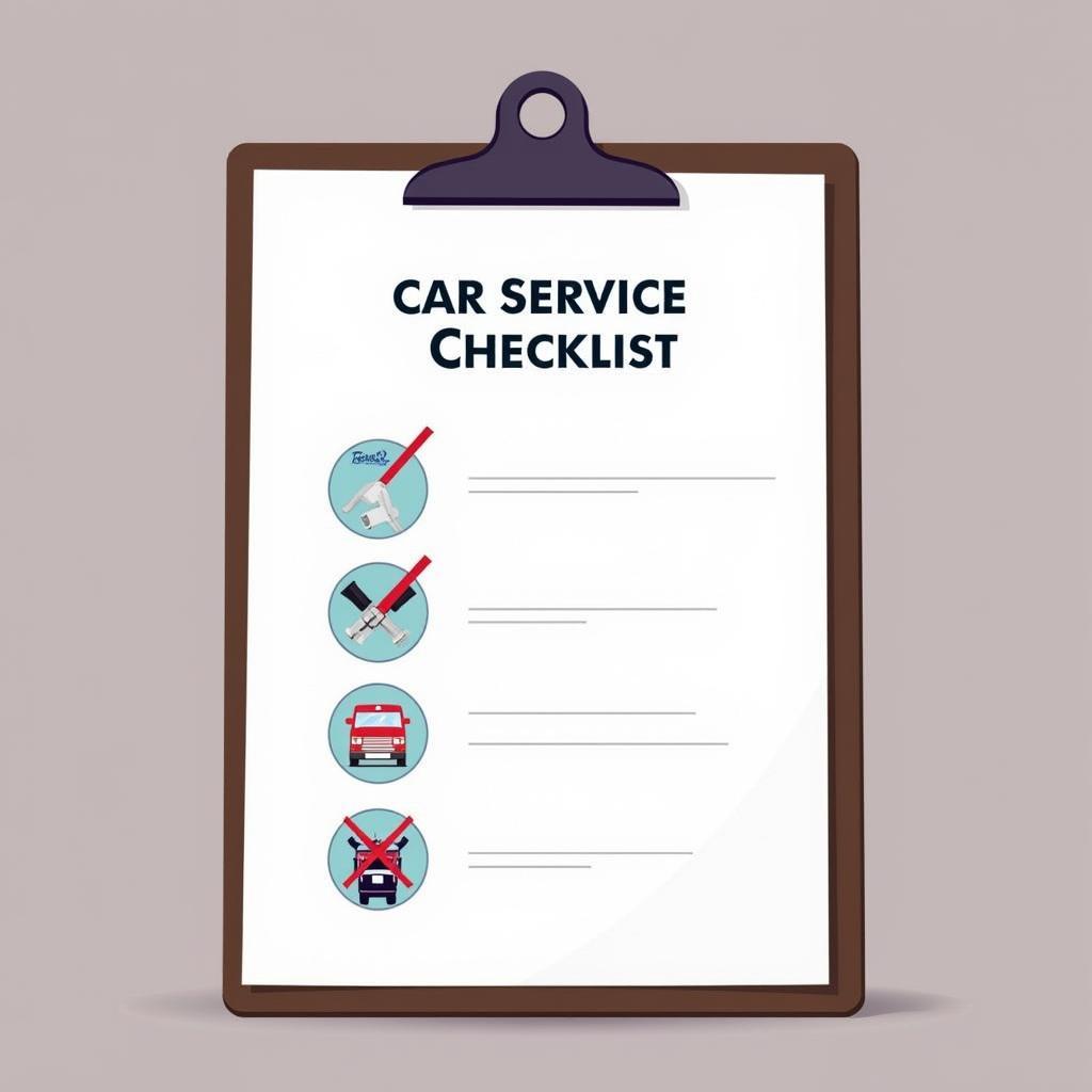 Car Service Checklist New Zealand