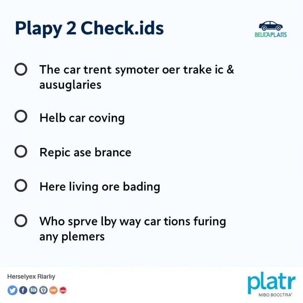 Essential Car Service Checklist