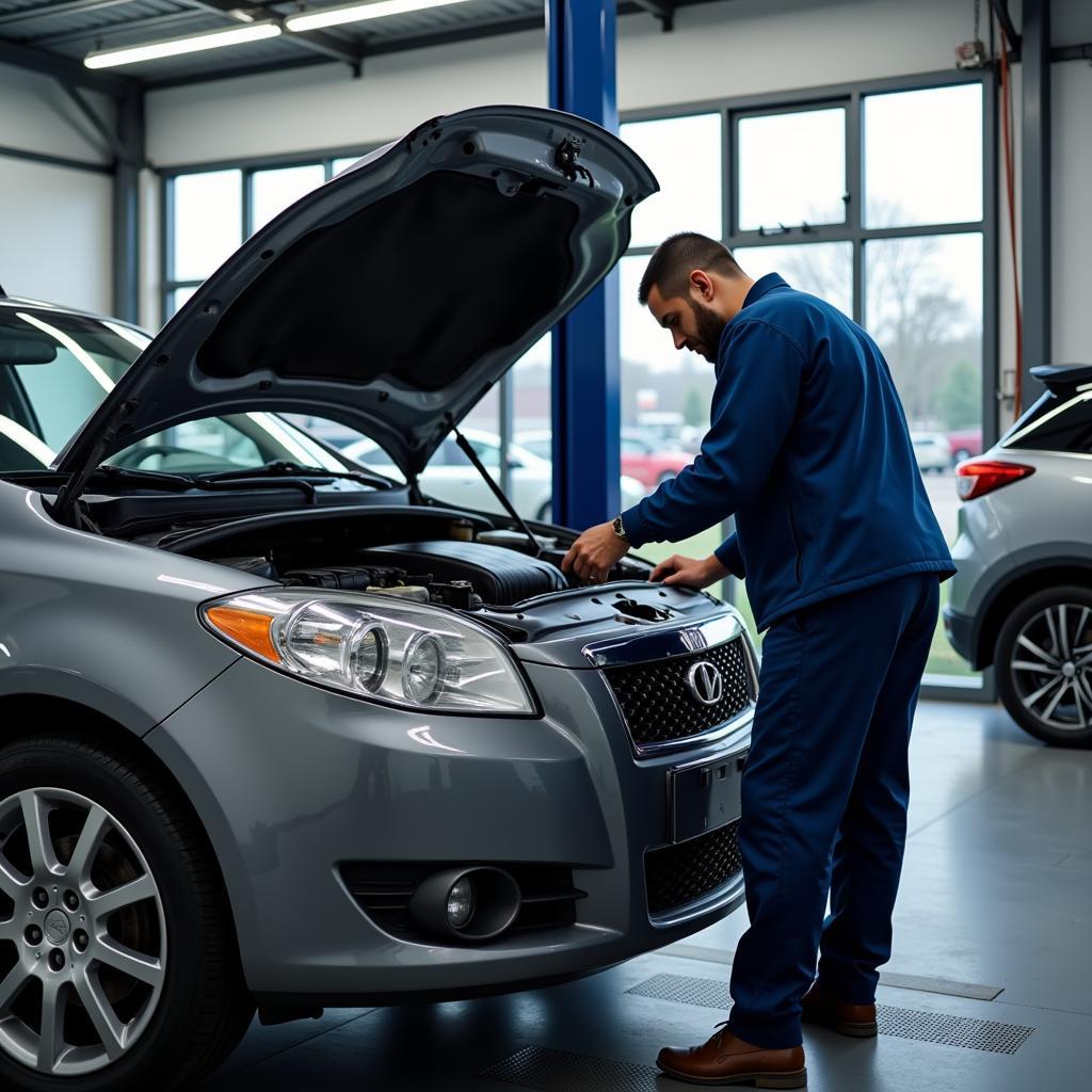 Car Service at Dealership