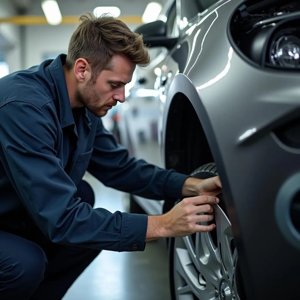 Car service deals Cannock mechanic inspection