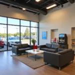 Comfortable Waiting Area at a Derby Car Service