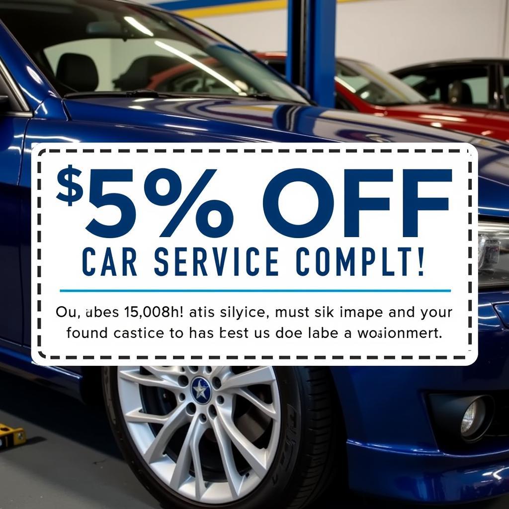 Car Service Discount Coupon