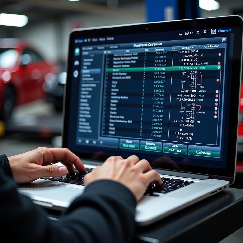 Car diagnostics being performed in Dover, Kent