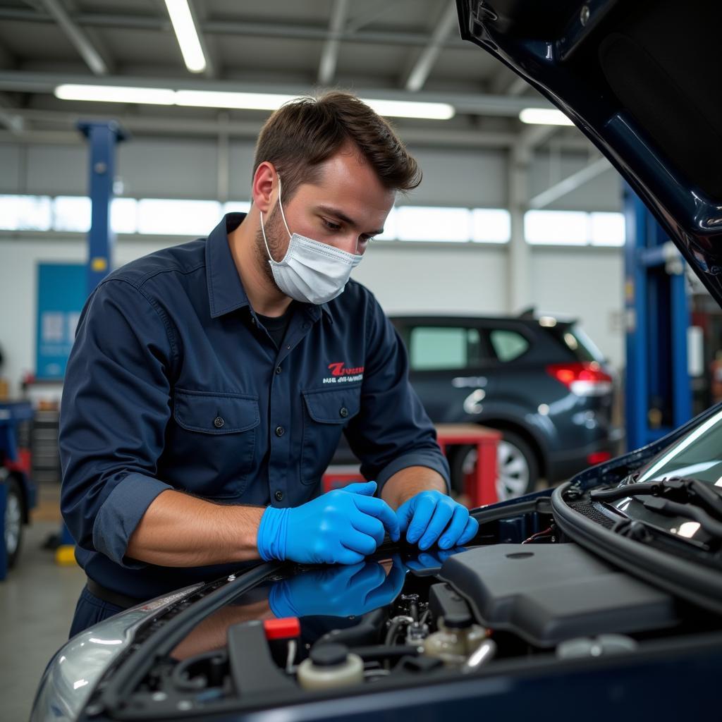 Car service during a pandemic