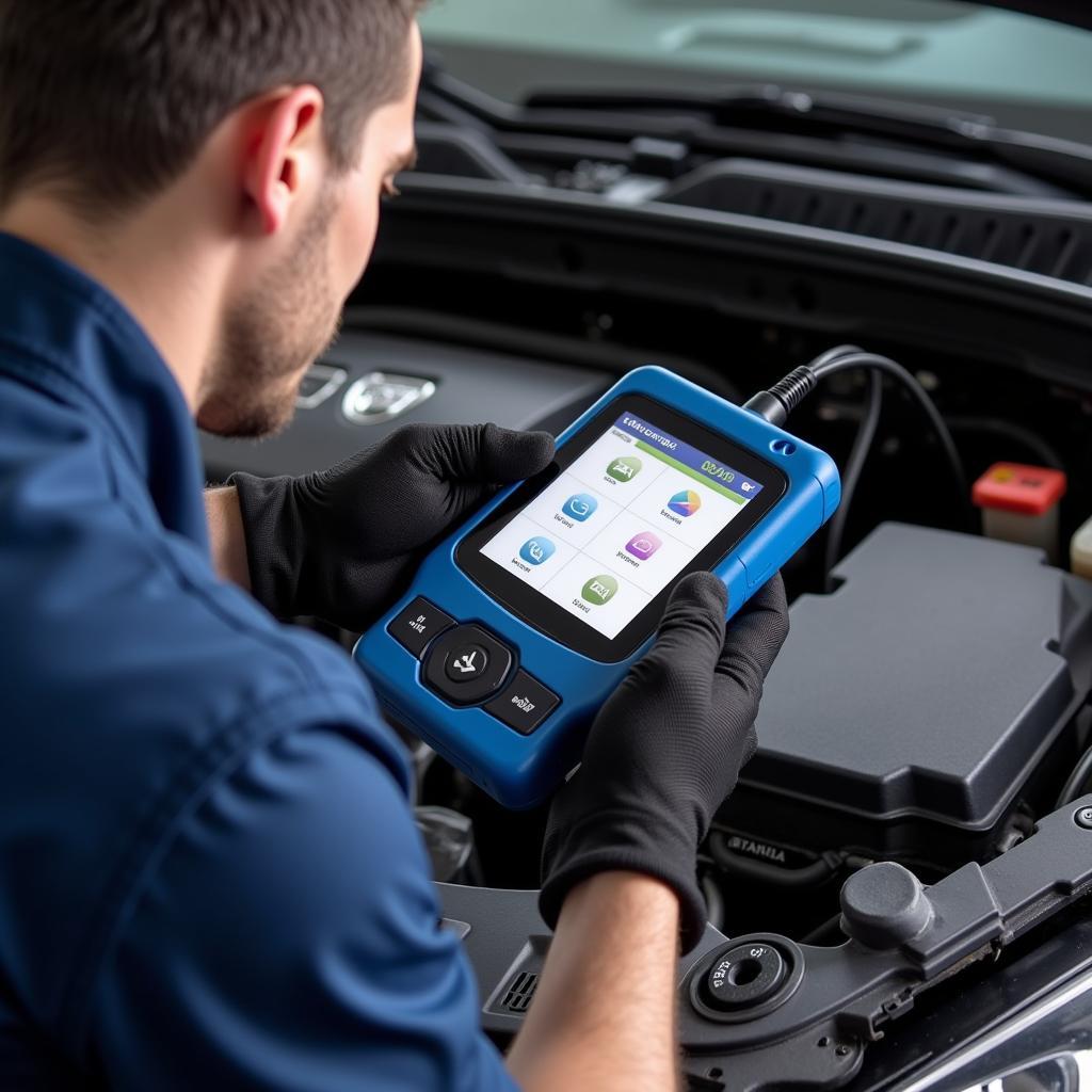 Car Service Engine Diagnostics