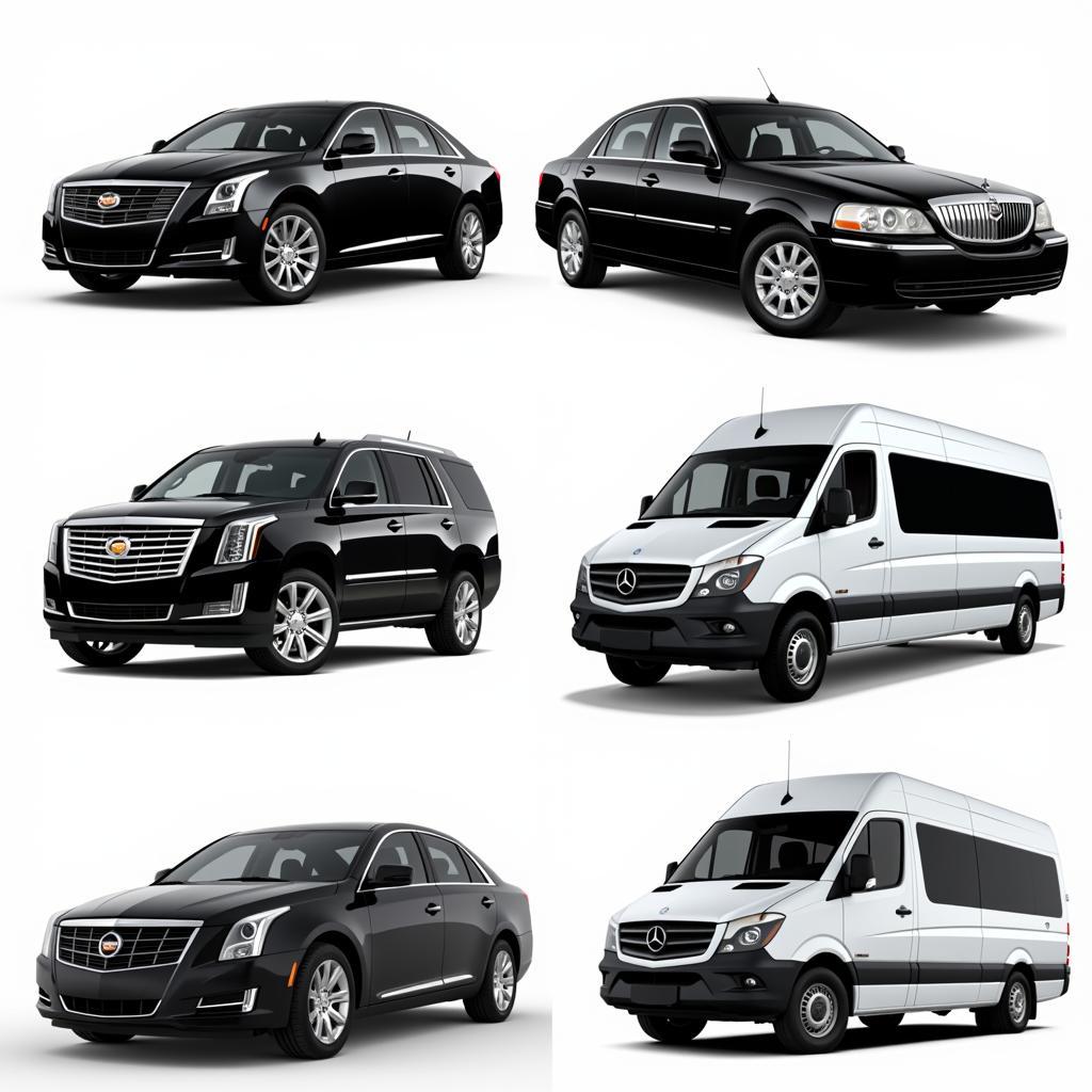 Diverse fleet of cars available for service in LAX Newport Beach