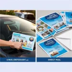 Car Service Flyer Distribution Channels