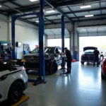 Modern Car Service Garage in Galway