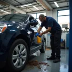 Car service oil change in Jeddah