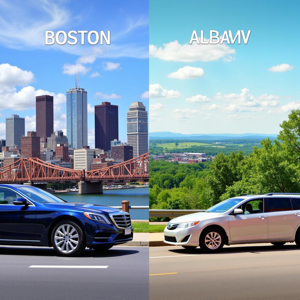 Car Service Options in Boston and Albany