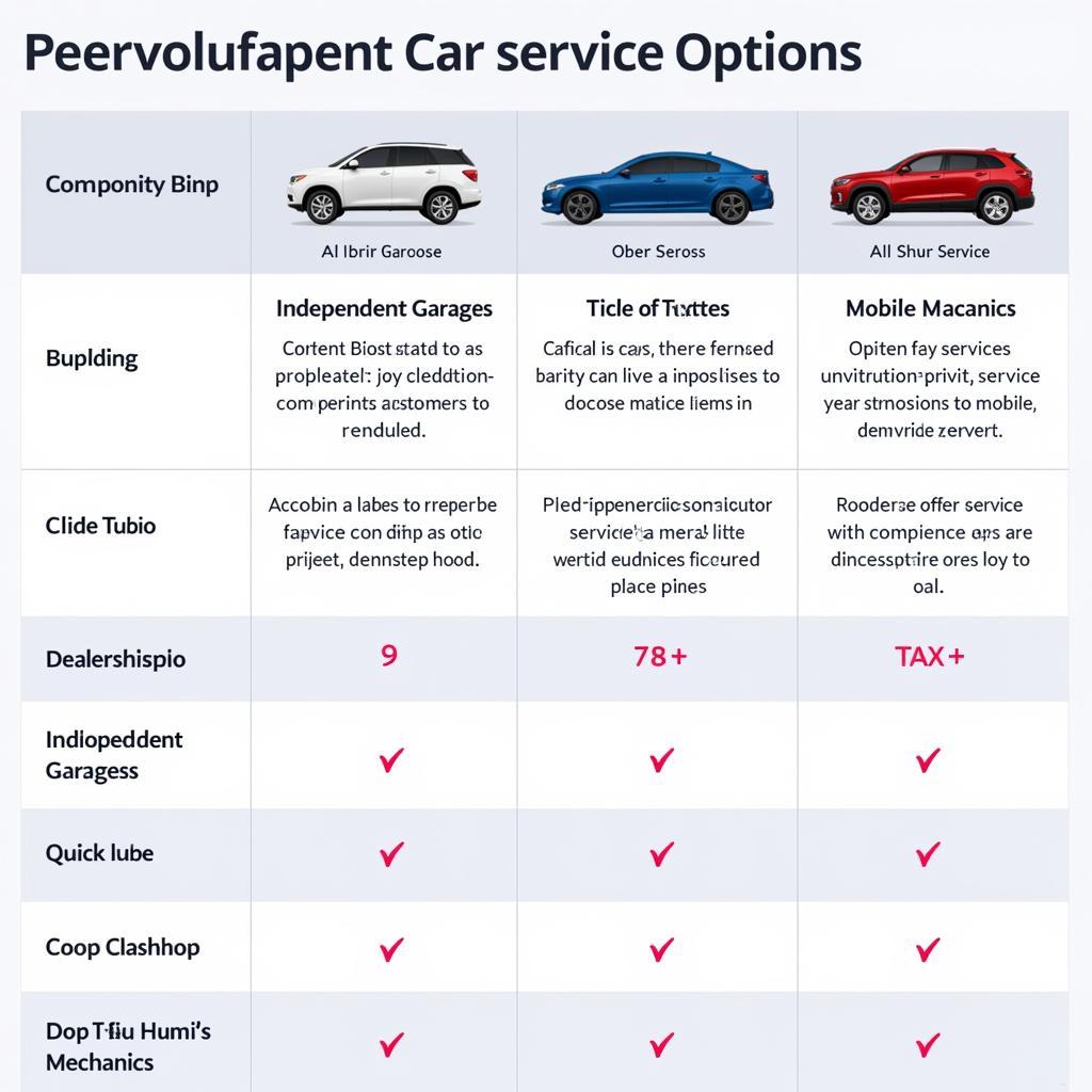 Comparing Car Service Options: Dealerships, Independents, Quick Lubes, and Mobile Mechanics