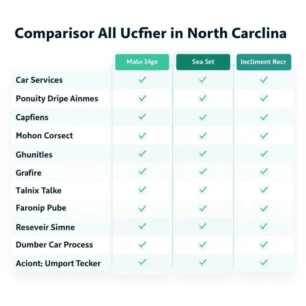 Price Comparison of Car Service in Asheville NC