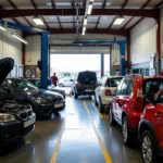 Car service garage in St Austell