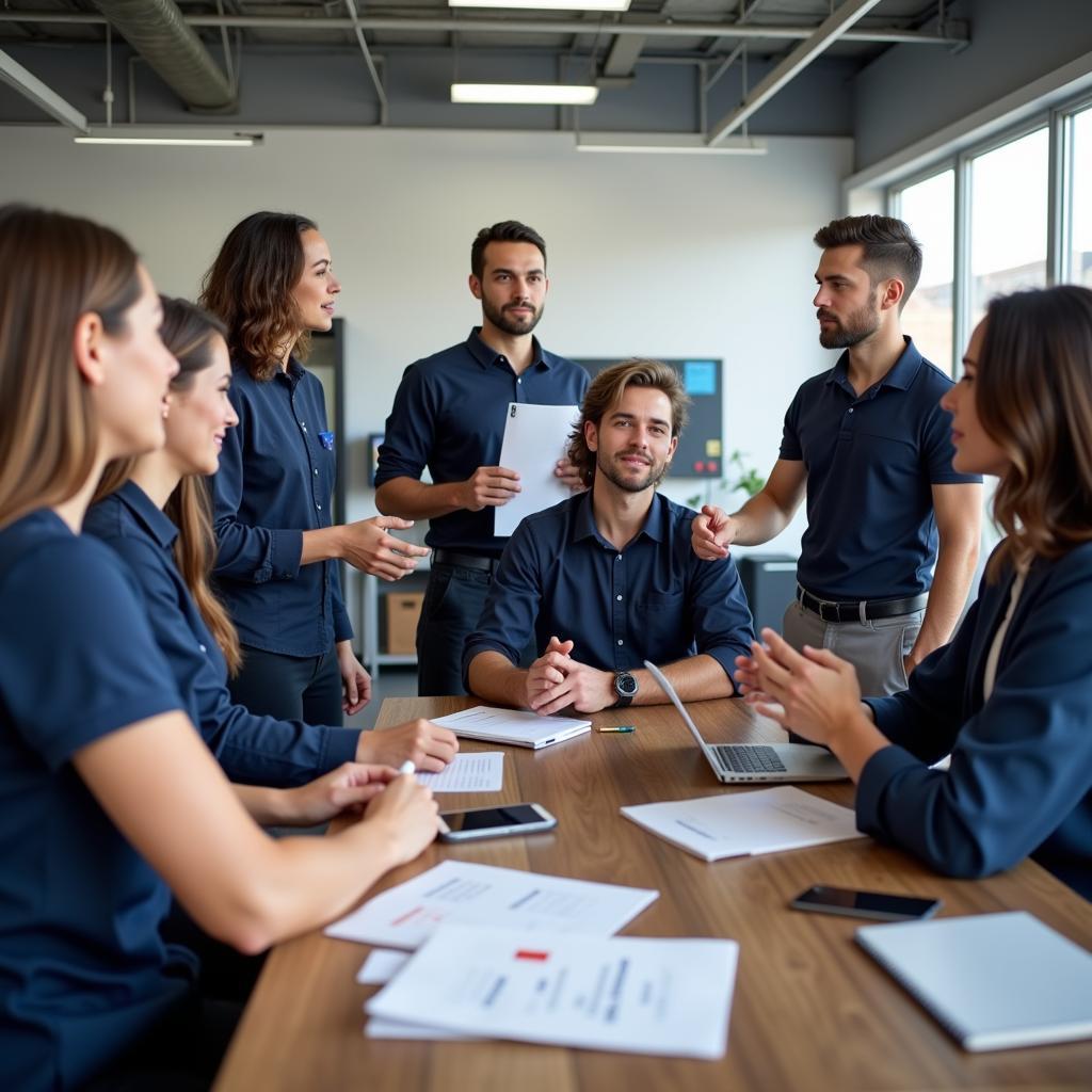 Car Service Team Meeting