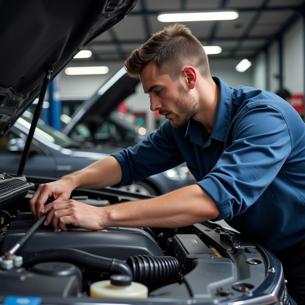 Experienced Car Service Technician