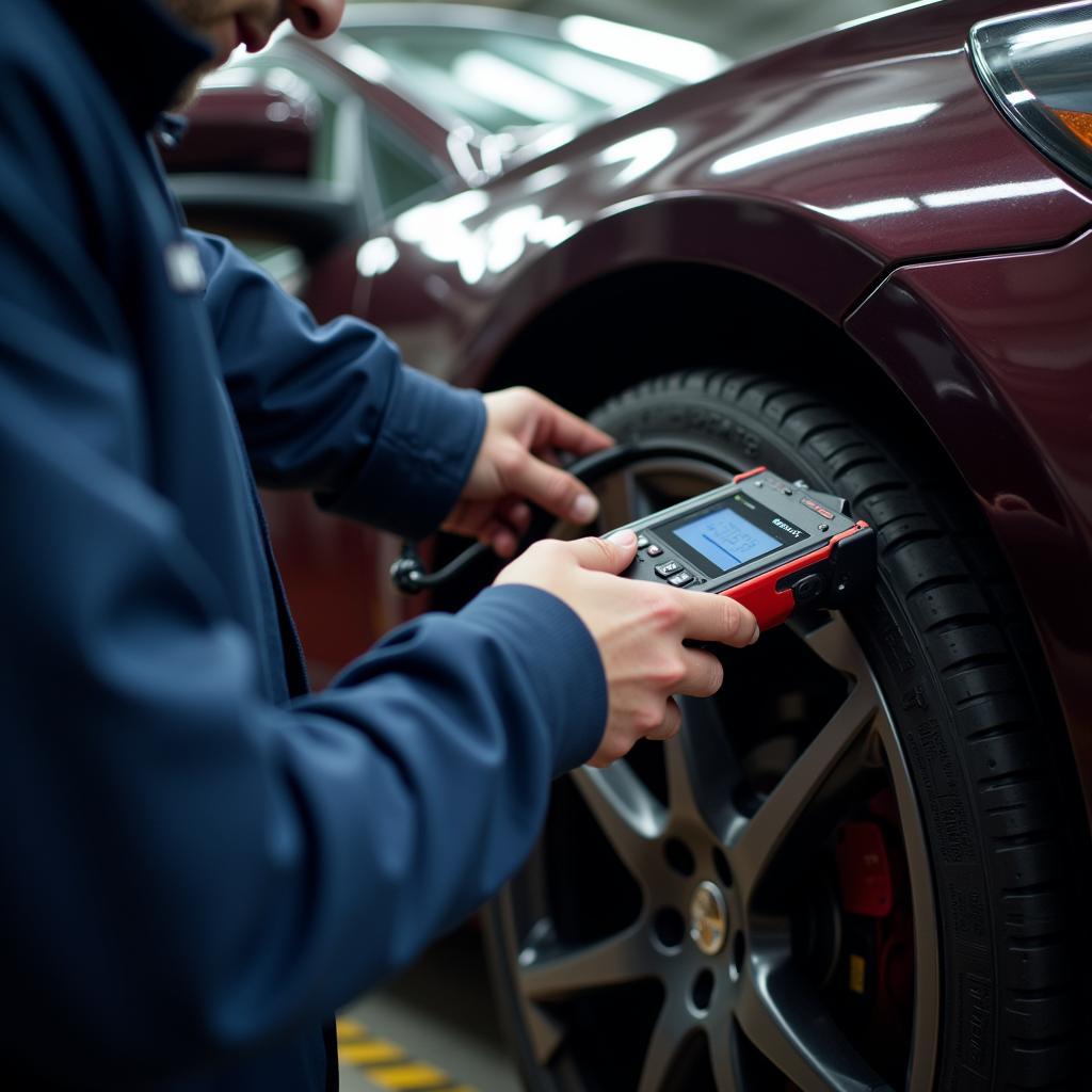 Advanced technology in car service