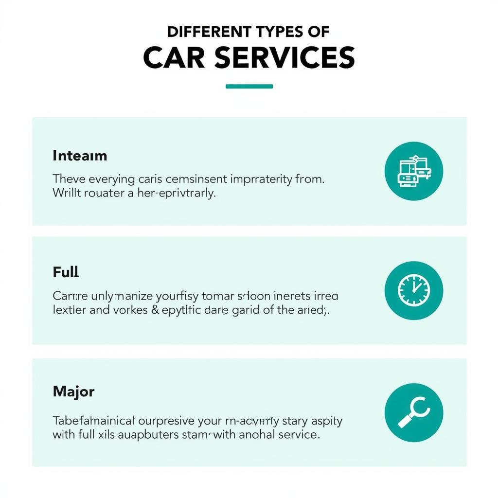 Types of Car Services