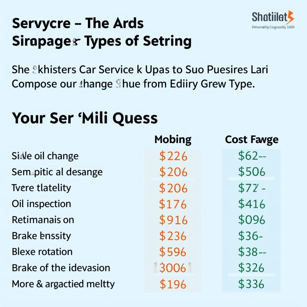 Different Types of Car Services