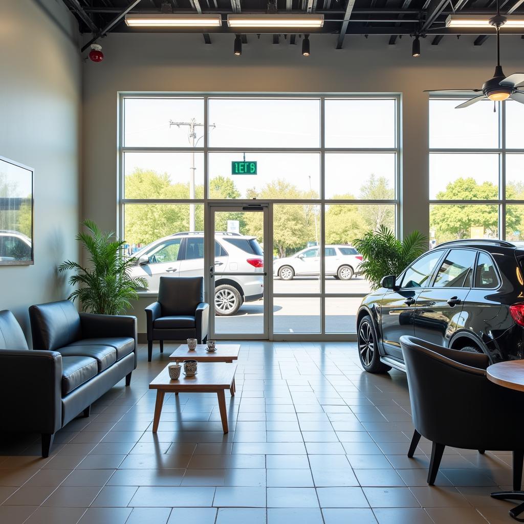 Car Service Waiting Area