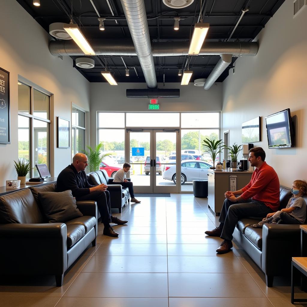 Car Service Waiting Area