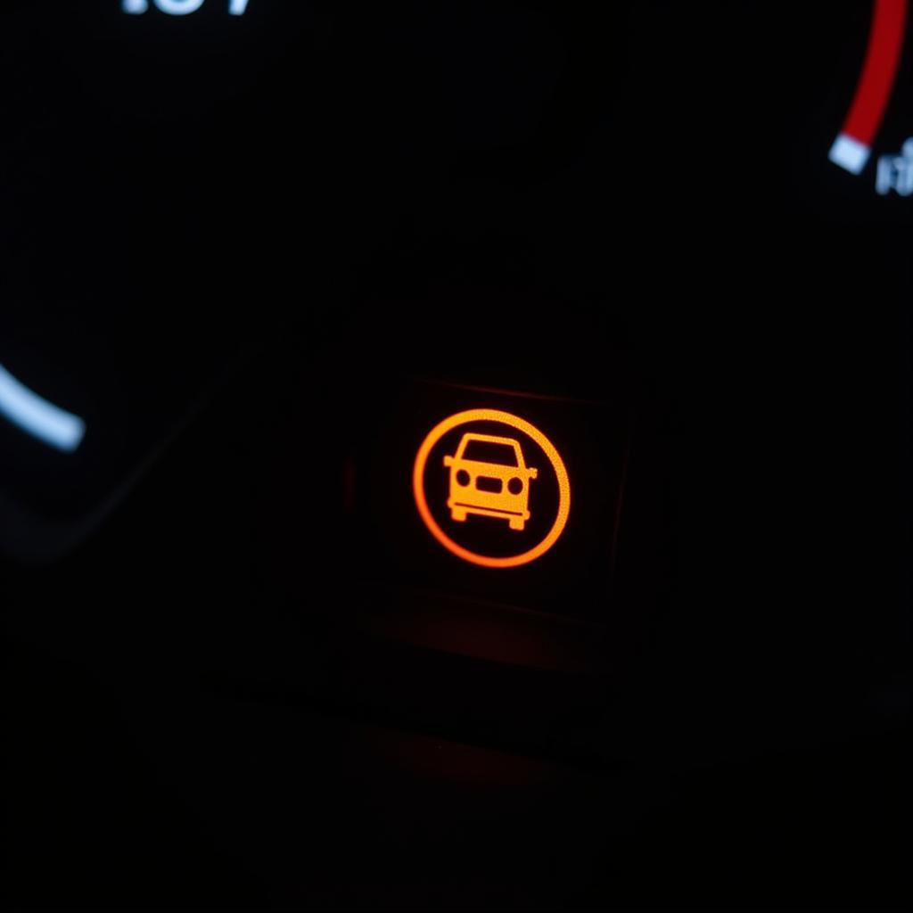 Car Service Warning Light