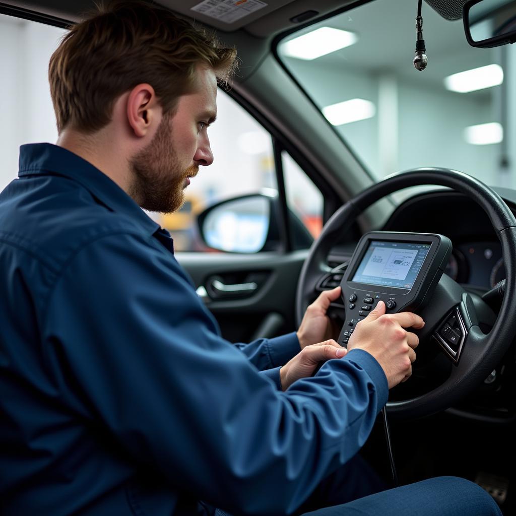 Advanced Diagnostic Tools Used in Warwick Car Service