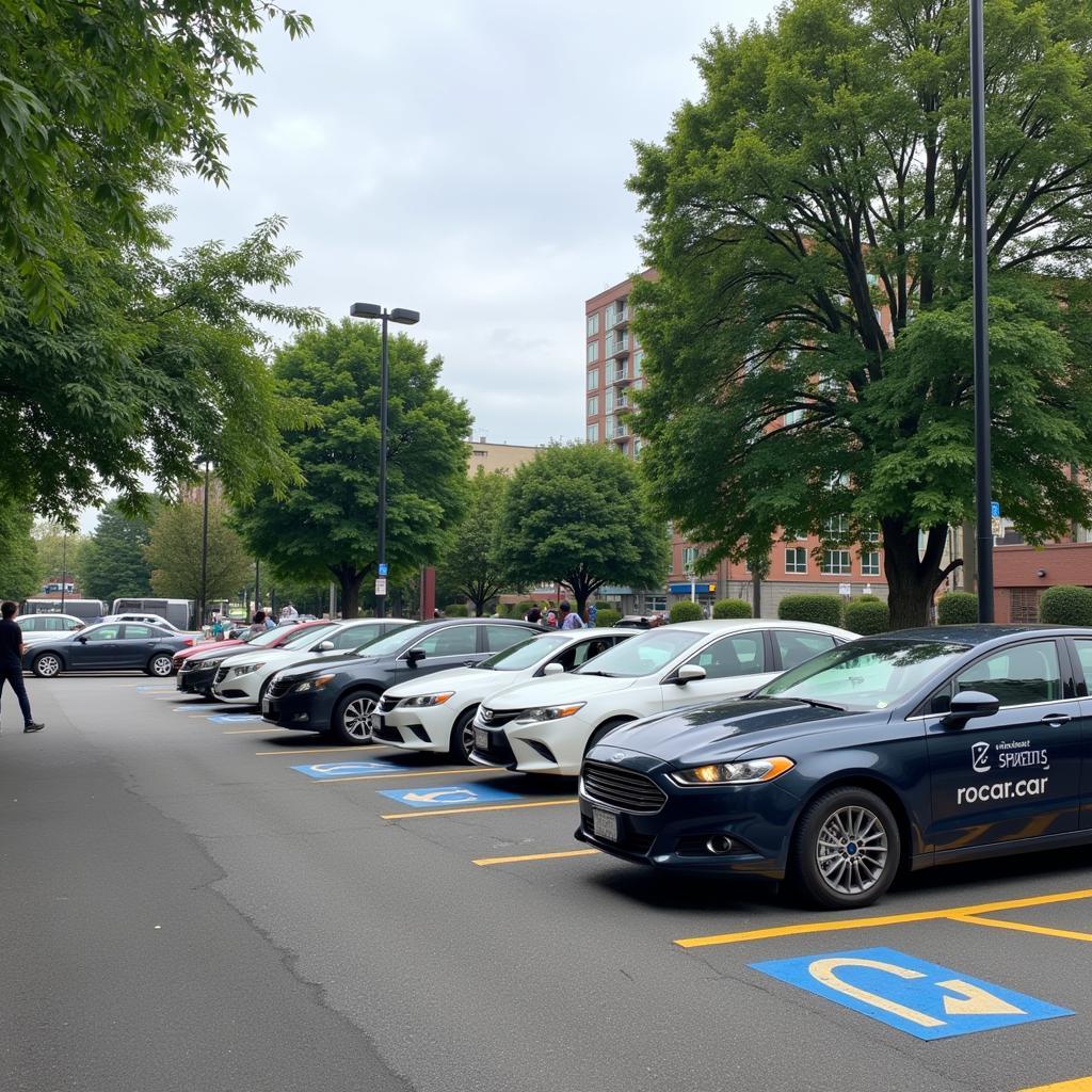 Car Sharing Parking Lot