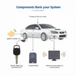 Car Theft Deterrent System Components