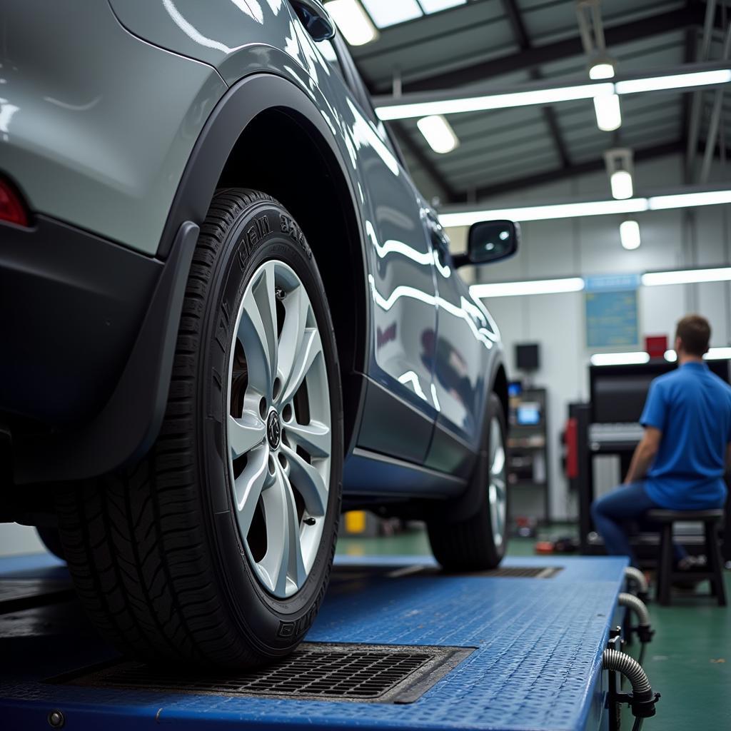 Car Tire Alignment