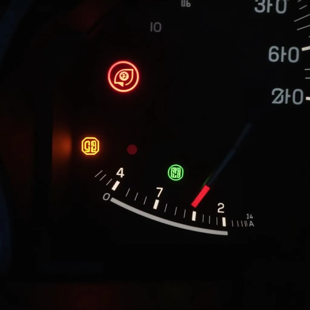 Car Warning Lights Dashboard